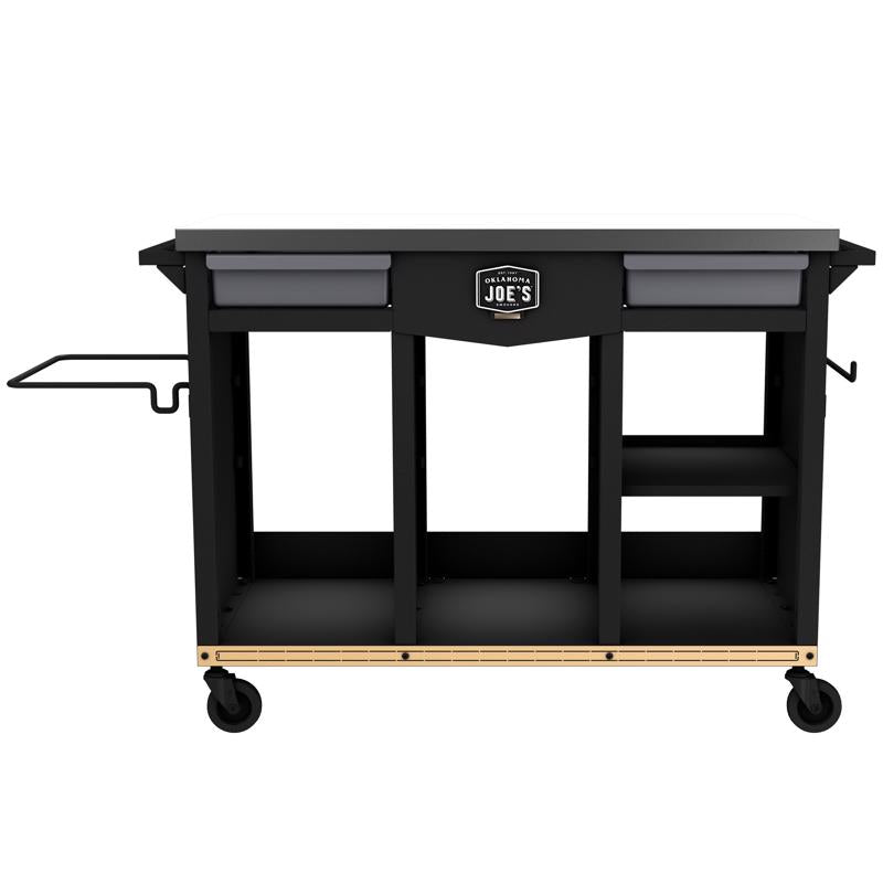 Oklahoma Joe's 23252169 Prep/Storage Cart, Steel