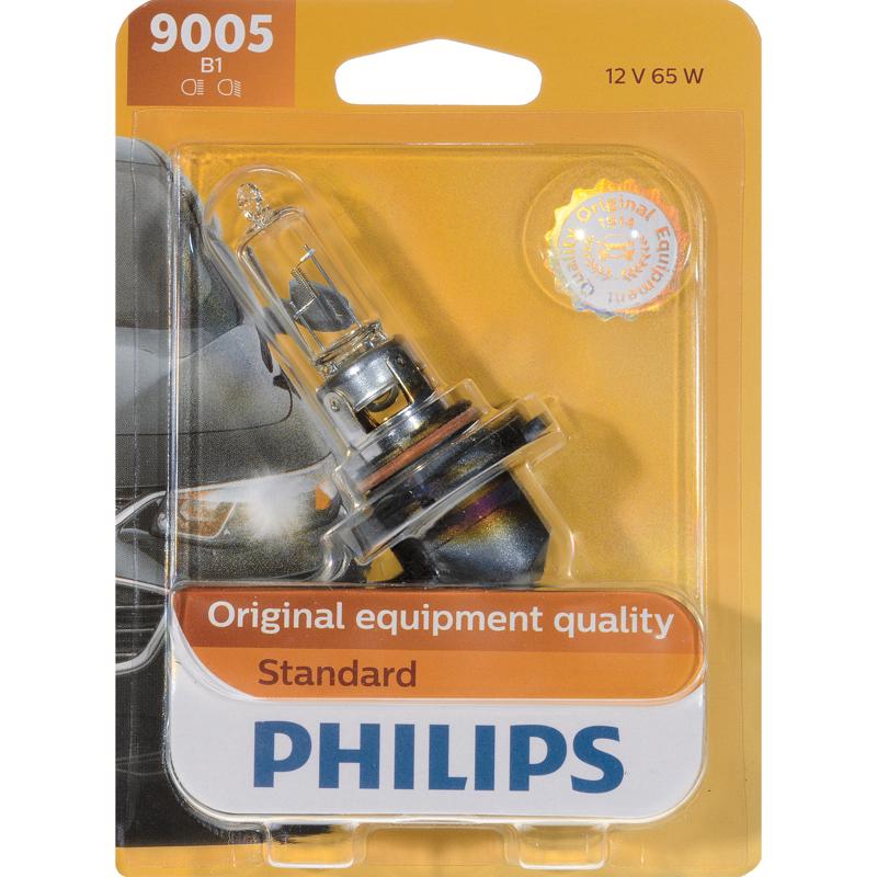 Philips 9005B1 Standard Halogen Automotive Bulb, 65 Watts, 12 Volt