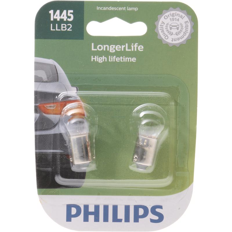Philips 1445LLB2 LongerLife Miniature Automotive Bulb, 14.4 Volt
