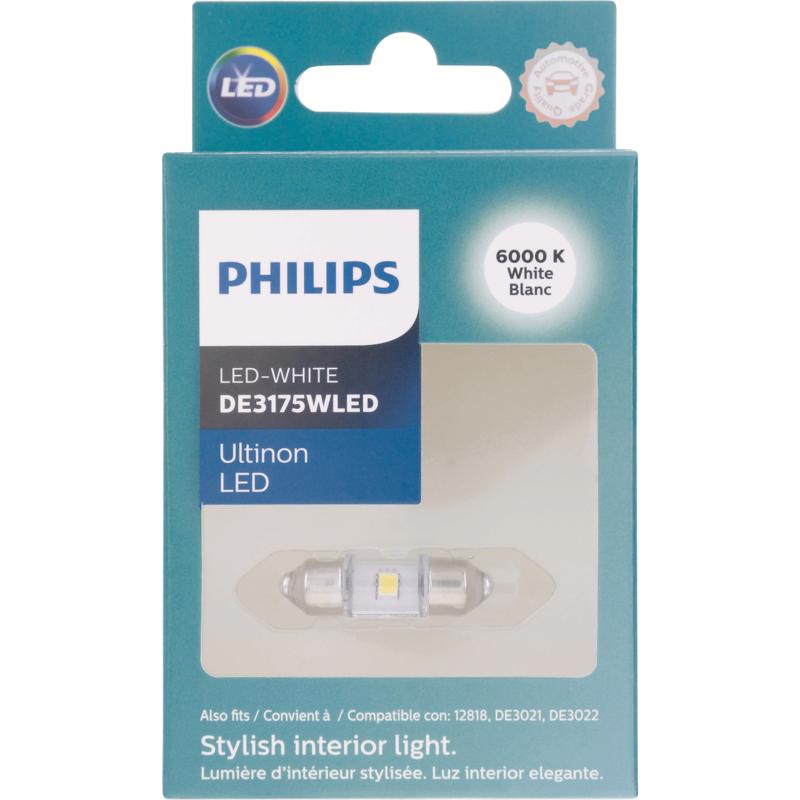 Philips DE3175WLED Ultinon LED Miniature Automotive Bulb, 12 Volt