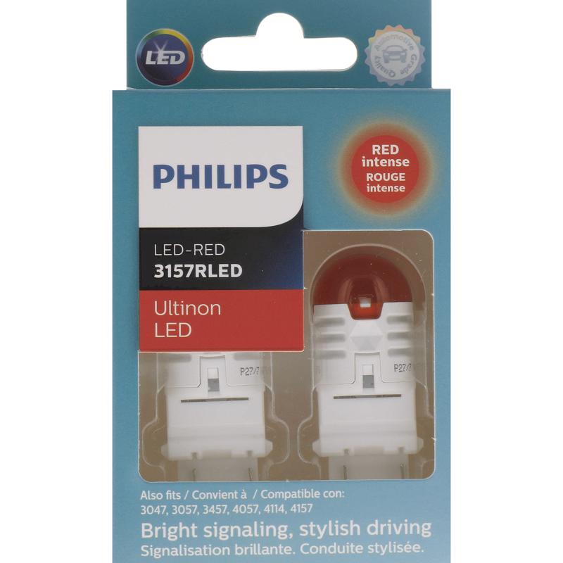 Philips 3157RLED Ultinon LED Miniature Automotive Bulb, 12 Volt