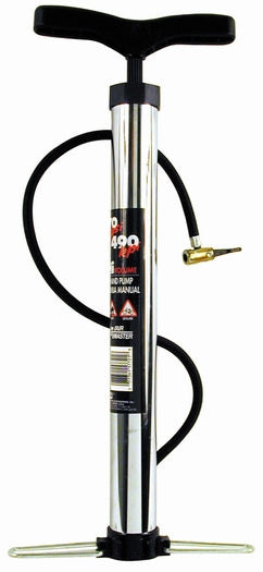 Custom Accessories 57721 Hi-Volume Hand Pump, Chrome Plated, 100 psi