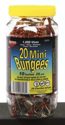 Keeper 06053-10 Mini Bungee Cord, 10"