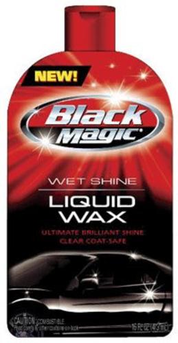 Black Magic BM48016 Wet Shine Liquid Car Wax, 16 Oz