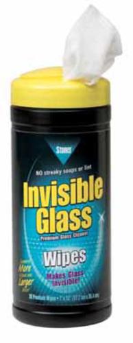 Stoner 90164 Invisible Glass Wipes, 7" x 12" Wipe