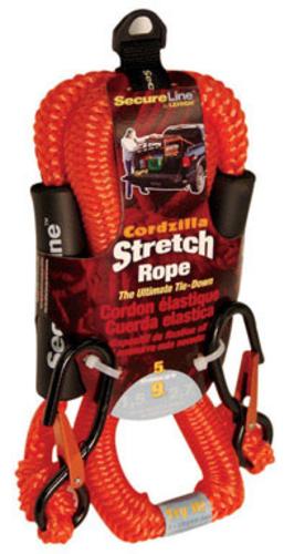 SecureLine CZB5 Stretch Rope 5', Orange