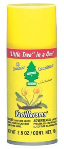 Car Freshener UAL-09005 Little Tree In A Can Vanillaroma Fragrance, 2.5 Oz