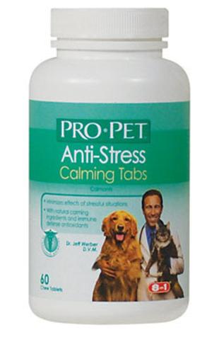 Pro Pet P-82534 Anti-Stress Calming Tablets 60 Count