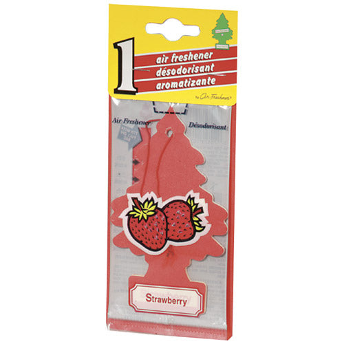 Little Trees U1P-10312 Car Air Freshner Strawberry Fragrance