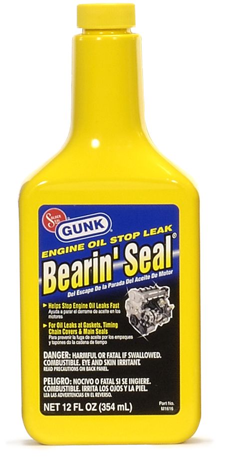 Gunk M1616 Bearin Seal Engine Sealer 12 Oz