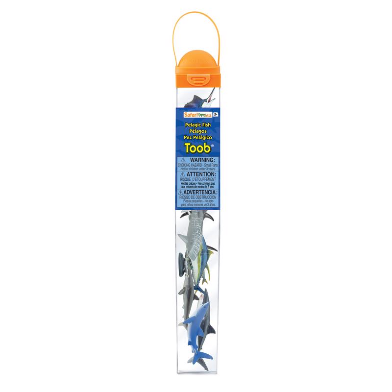 Safari Ltd 100265 Toobs Pelagic Fish Toy, Plastic