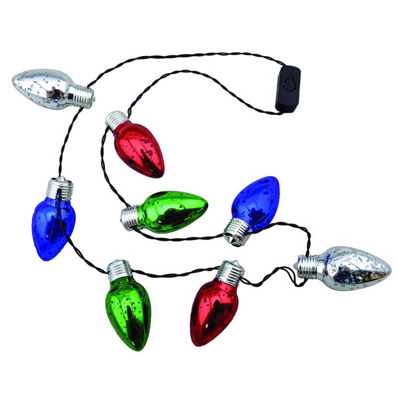 Magic Seasons 702816 Scorpion Master Big Bulb Flashing Necklace, 10 Inch