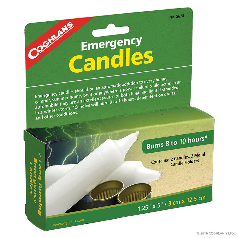 Coghlan's 8674 Emergency Candle, White, 5 inches
