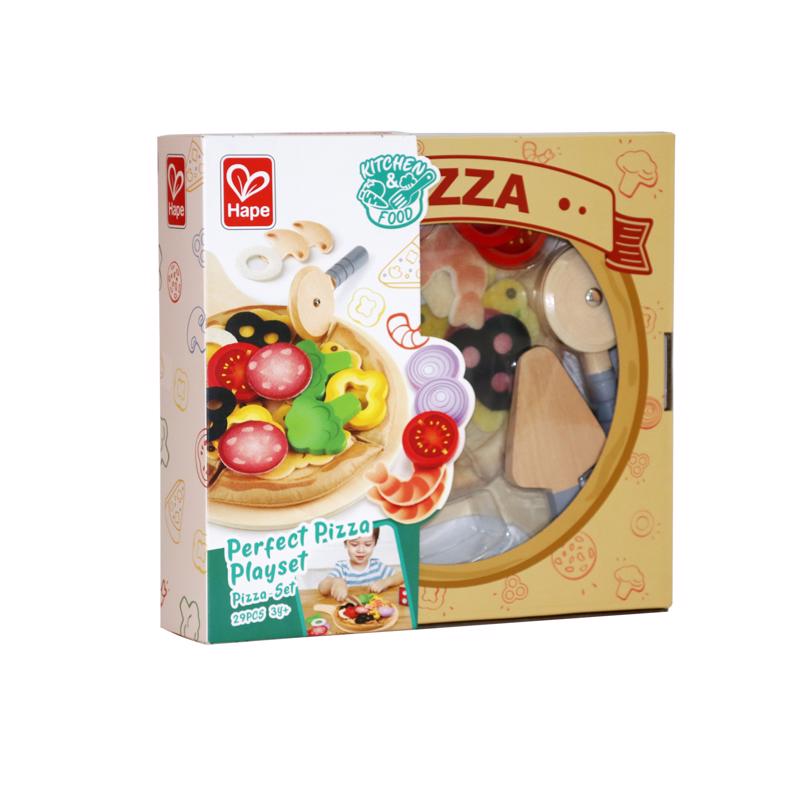 Hape E3173 Perfect Pizza Playset, Wooden