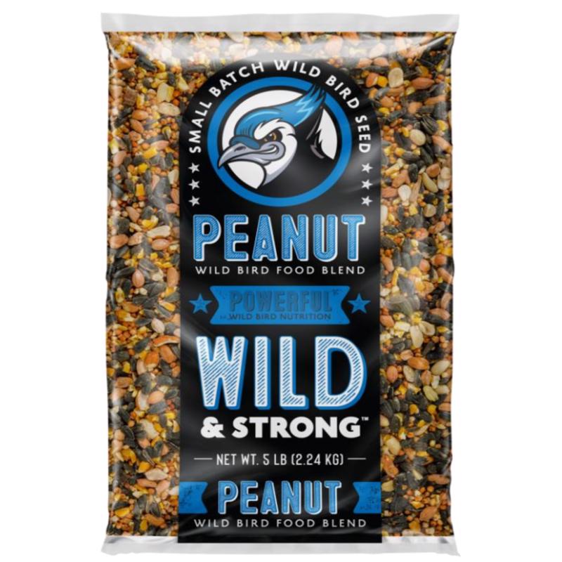 Small Batch 14463 Wild & Strong Powerful Songbird Wildlife Food, 5 LBS