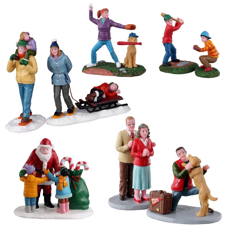 Lemax A2713 People Village Accessories for Christmas Decoration