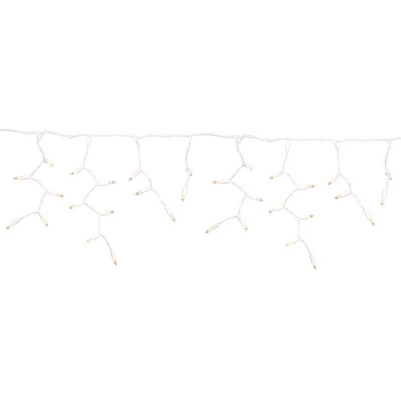 Celebrations ICT5WWSA Platinum LED T5 Icicle Christmas Lights, Warm White