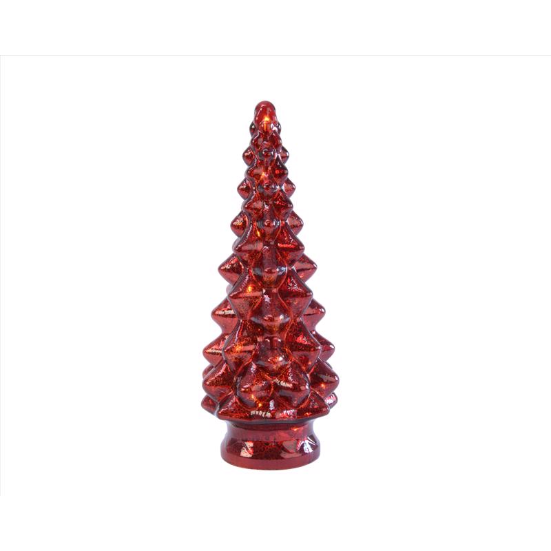 Lumineo 486703 LED Lighting Christmas Tree, Red