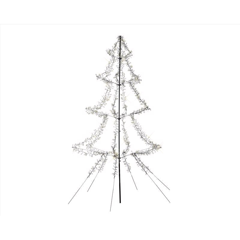 Lumineo 9781791 LED Christmas Tree, White