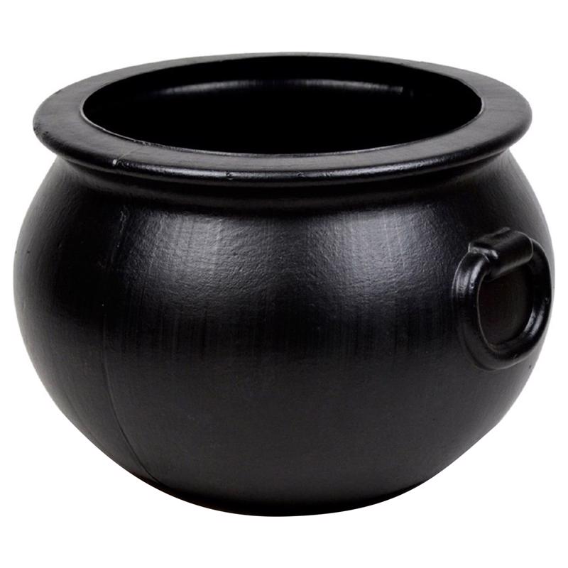 Union Products 55120 Cauldron with Handle Halloween Decor, 12 inches