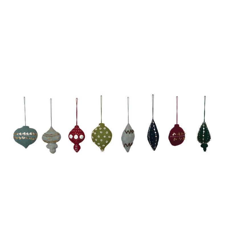 Creative Co-op XS0256A Christmas Ornament, Assorted Color