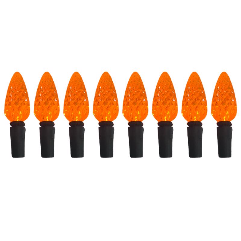 Celebrations C6100OR3A LED Halloween Lights, Orange