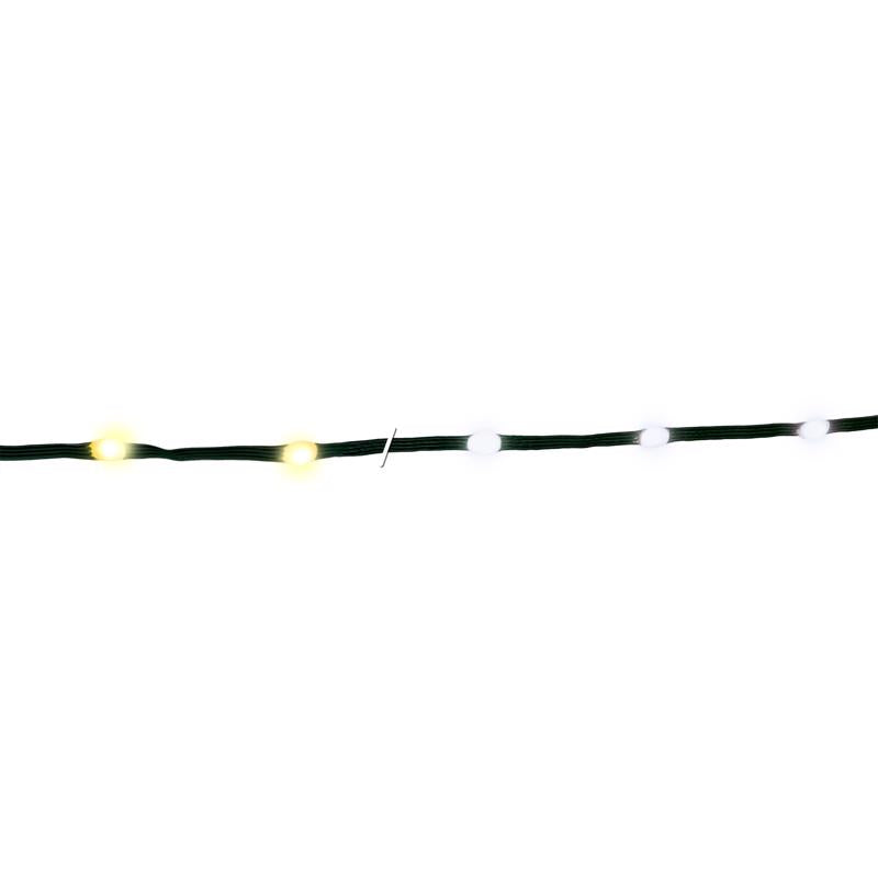 Celebrations RBC200WWPW2A LED String Christmas Ribbon Light, 6 Watts, 12 Volt