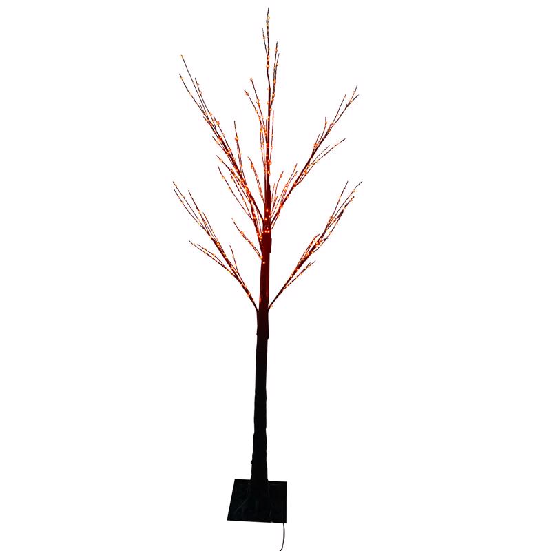 Celebrations SPTT5PLORA LED Halloween Spooky Tree, 5 Feet