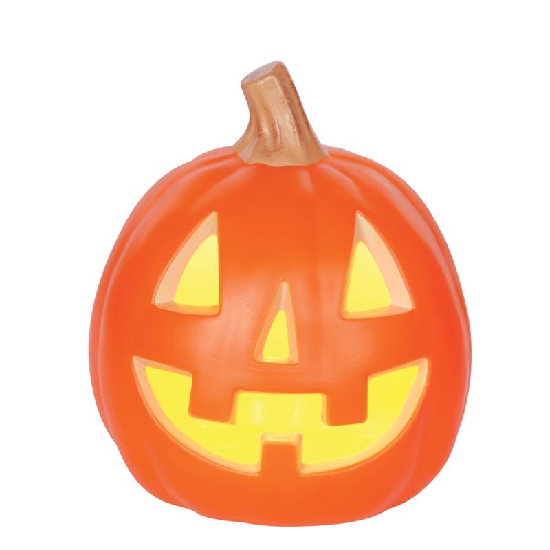 Seasons W83358 LED Halloween Pumpkin, Orange