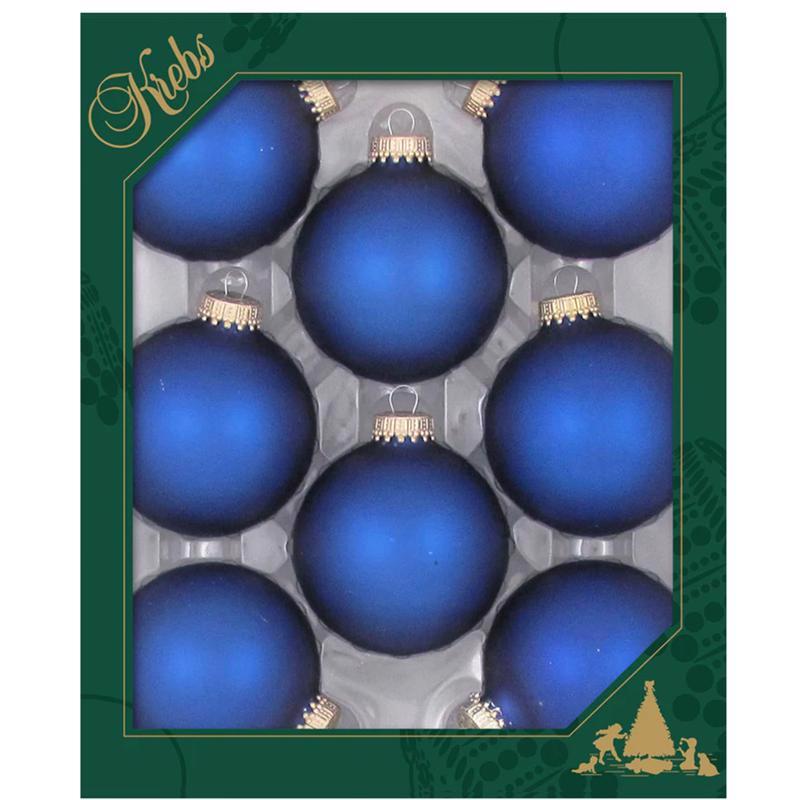 Christmas By Krebs CBK70261 Ball Christmas Ornament, Royal Velvet