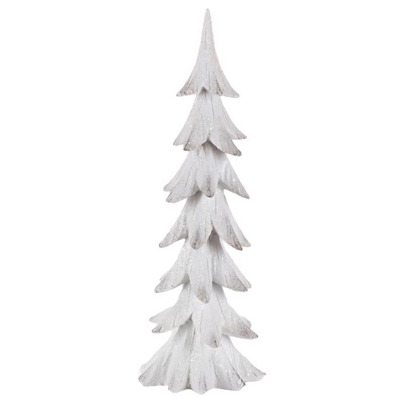 Gerson 2533390AH-L Christmas Holiday Tree, White