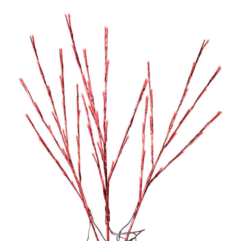 Celebrations BOTWIG50RDA LED Christmas Lighted Red Twigs, 32 Inch