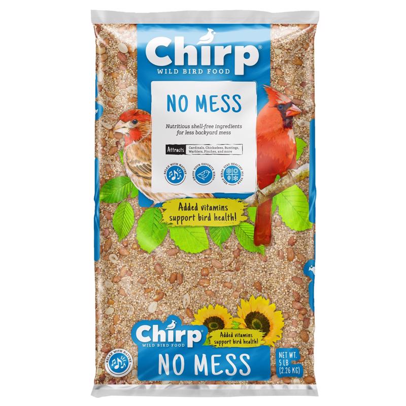 Chirp 14976 Safflower Seeds Wild Bird Food, 5 Lbs