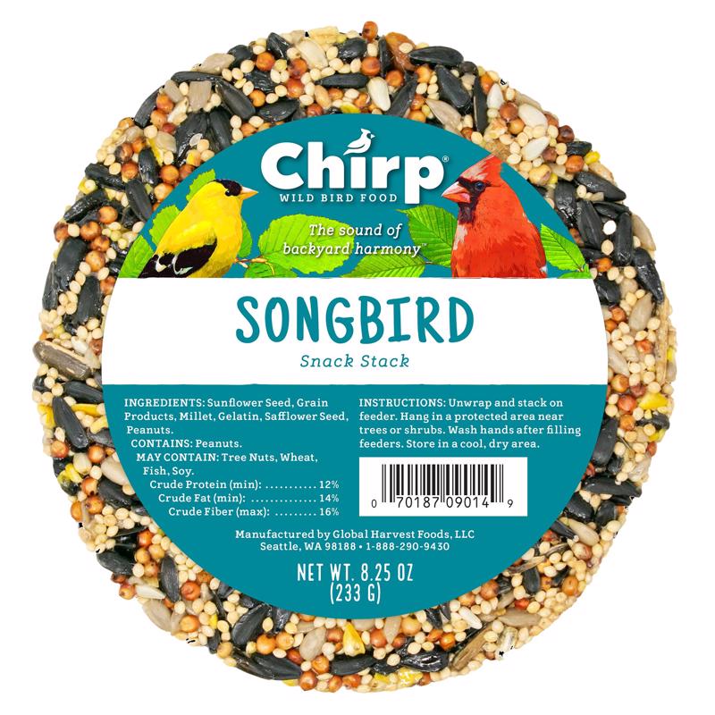 Chirp 14985 Songbird Wild Bird Food, 8.25 Ounce