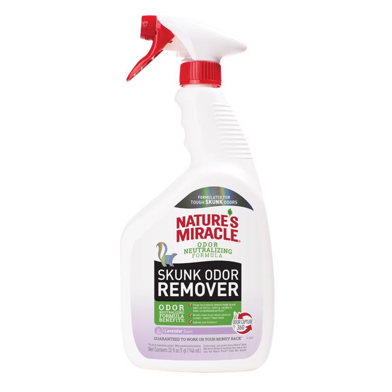 Nature's Miracle P-98421 Skunk Odor Remover, 32 Ounce