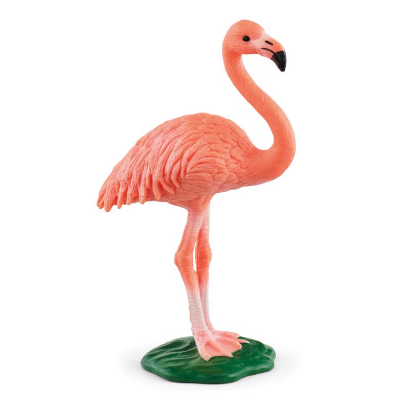 Schleich 14849 Flamingo Figurine, Orange