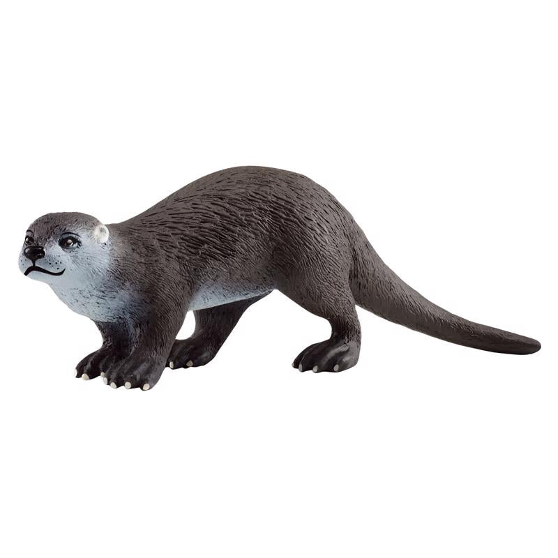 Schleich 14865 Otter Figurine, Gray/White, 3+ yr