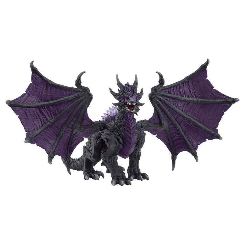 Schleich 70152 Eldrador Shadow Dragon Figurine, Black/Purple