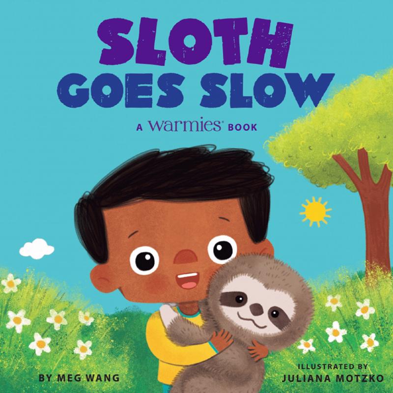 Warmies Sloth Goes Slow Storybook
