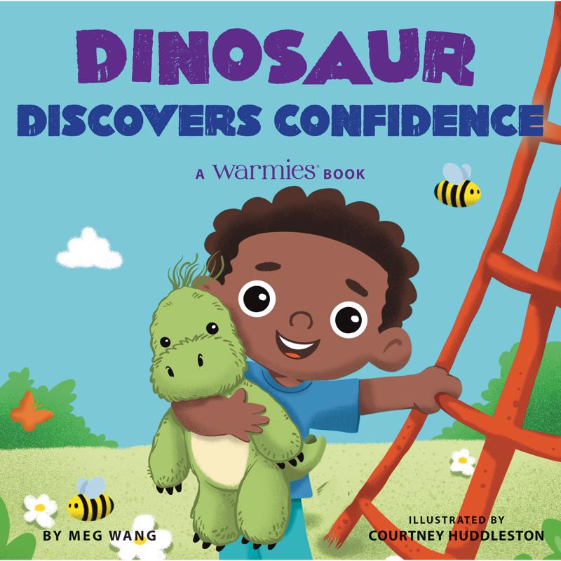 Warmies Dinosaur Discovers Confidence Storybook