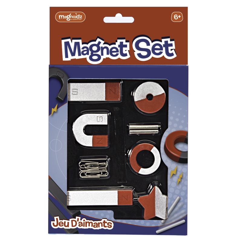 Keycraft SC246 Magnoidz Magnet Set, Red/Silver