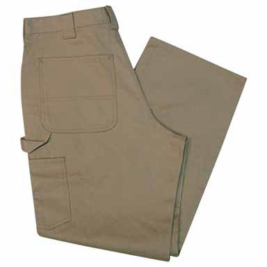 Fortress FP441KH-36/28 Dungaree Pants, Khaki