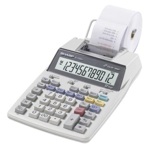 Sharp EL1750V 12 Digit Printing Calculator