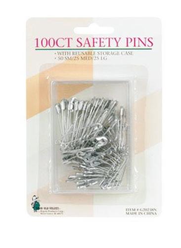 Good Old Values G20238N Safety Pins, 100 count