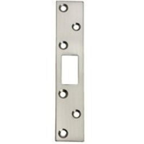 Mintcraft HSH-004BN Latch Strikes, 6"X1-1/8", Nickel Finish