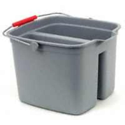 Newell Rubbermaid  2617 00 GRAY Plastic Gray Double Pail