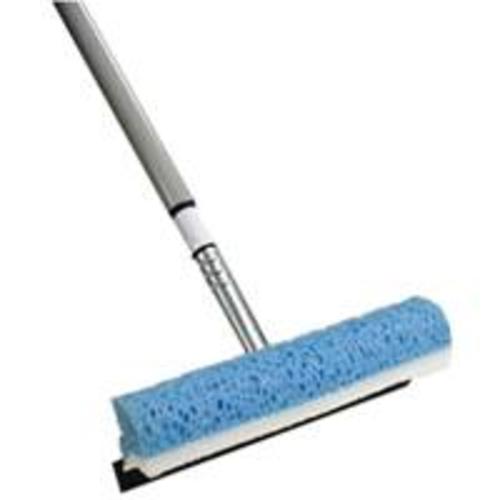 Quickie 4ZQK Telescopic Window Washer & Squeegee, 12"