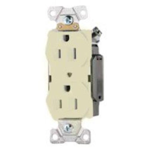 Cooper Wiring 5352V Ivory Duplex Receptacle 20 Amp 125V