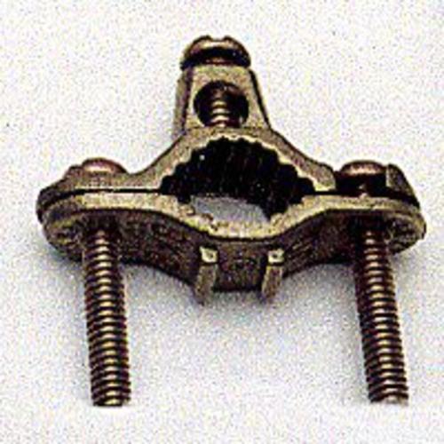 Erico CWP1JU Copper Pipe Clamp Bronze, 1/2" - 1"