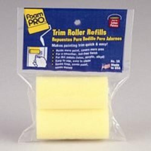 Foampro 5R Foam Trim Roller Refills,3"